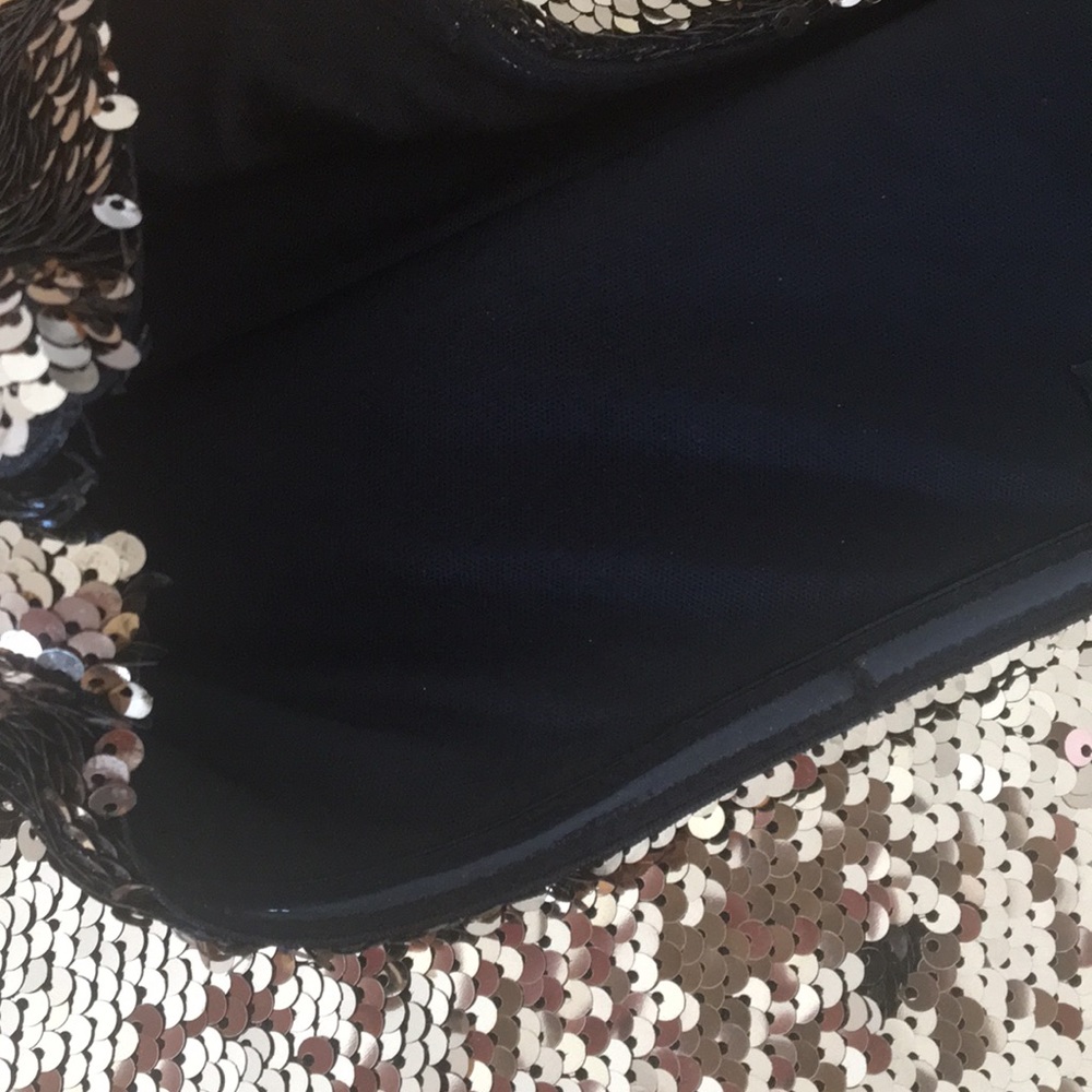 TOPSHOP Gold Sequin Dress - Picture 6 of 8